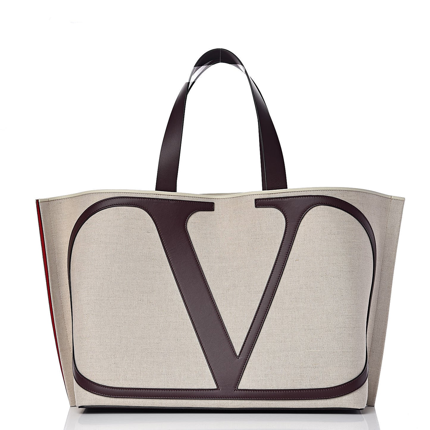 Canvas Large Escape Tote Natural Brown