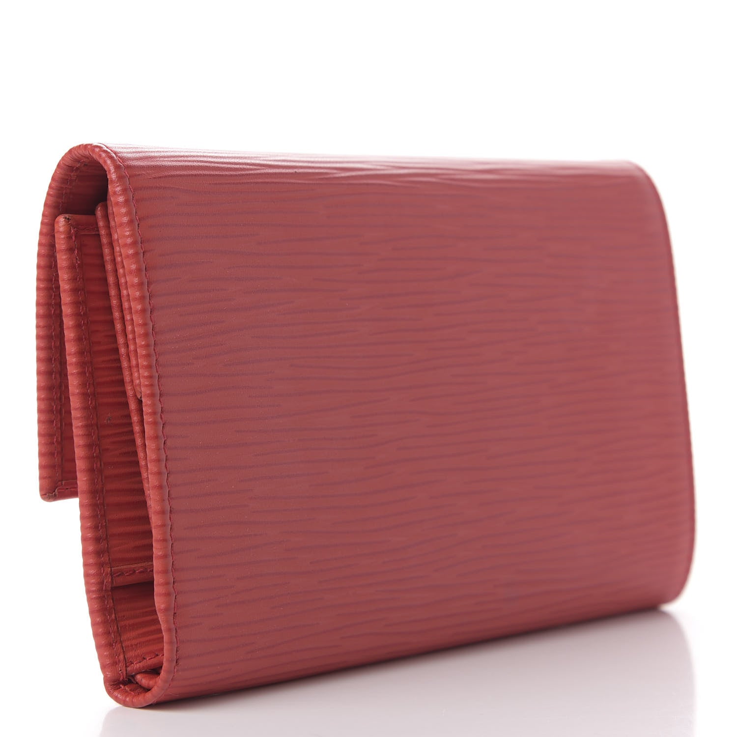 Fendi Calfskin Continental Wallet Red 3 of 11