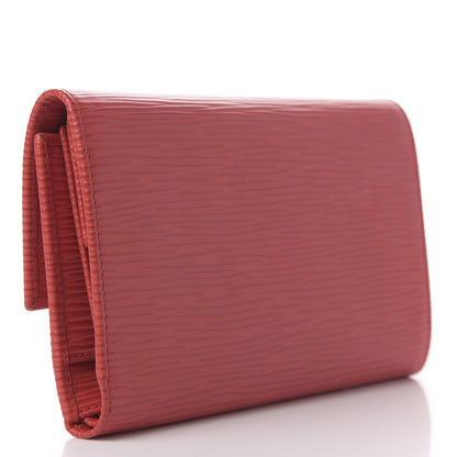 Fendi Calfskin Continental Wallet Red 3 of 11