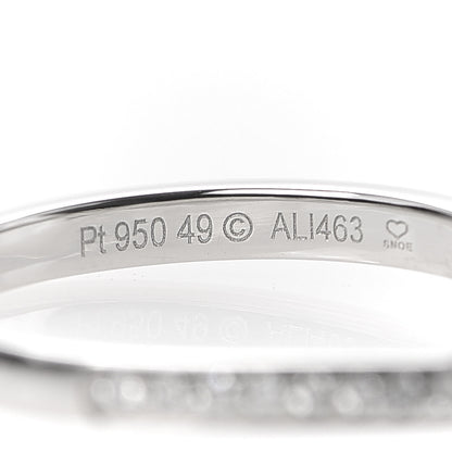 Cartier Platinum Diamond Ballerine Wedding Band Ring 49 4.75 4 of 6