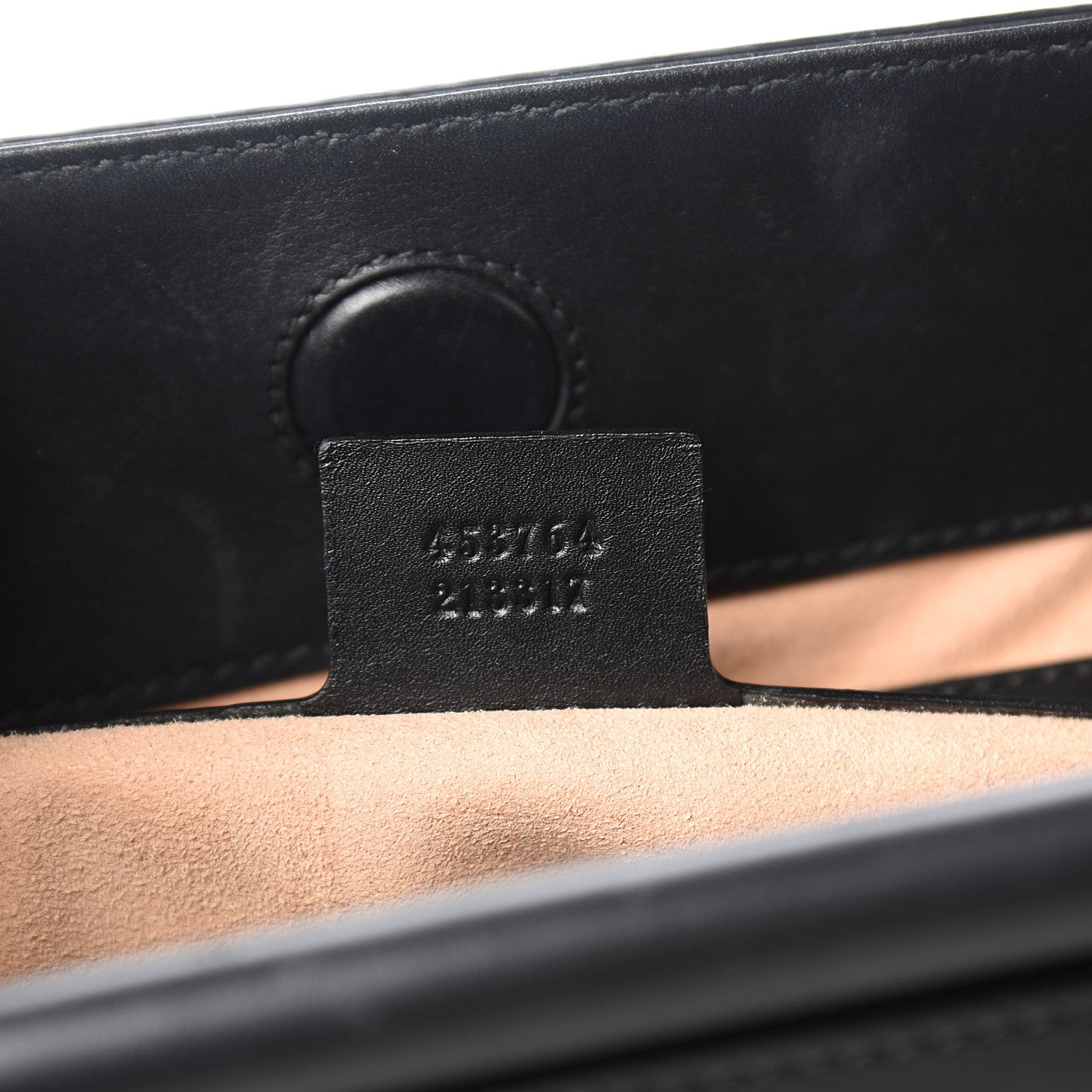 Gucci Nappa Bamboo Web Medium Nymphaea Top Handle Bag Black 7 of 16