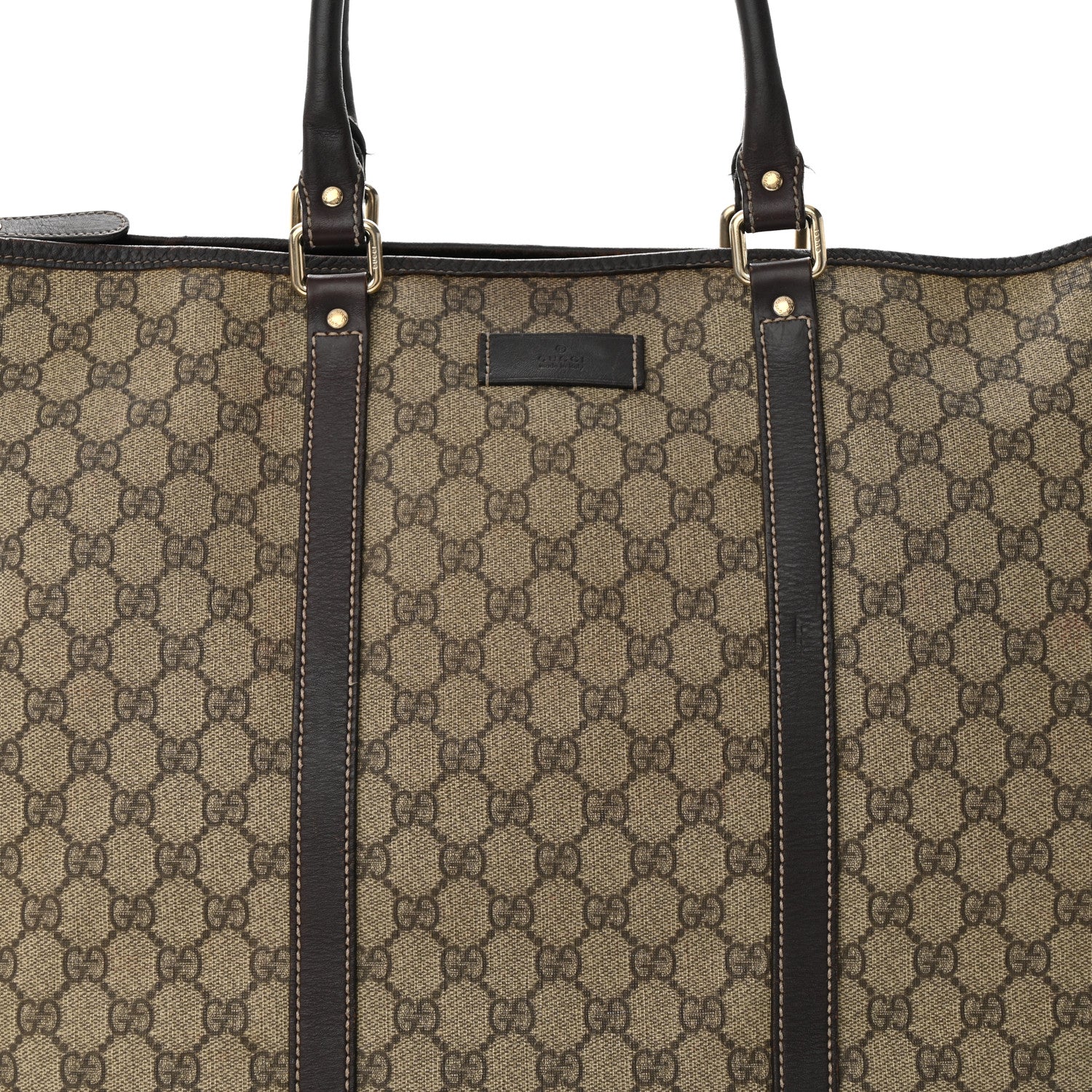 Gucci GG Plu Monogram Medium Joy Tote Bag Brown 8 of 19