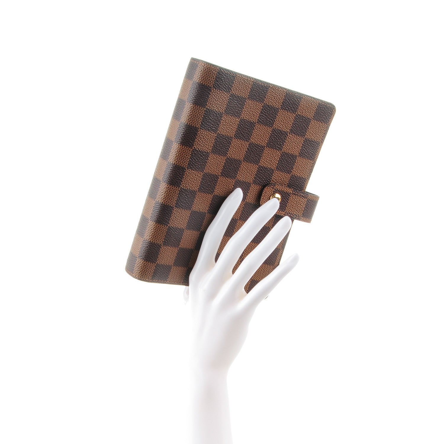 Louis Vuitton Damier Ebene Medium Ring Agenda Cover 2 of 7