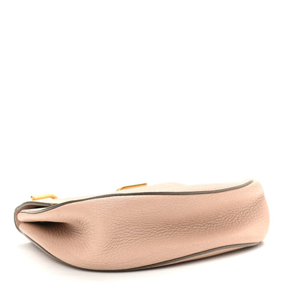 Chloe Grained Lambskin Drew Shoulder Bag Cement Pink 4 of 12