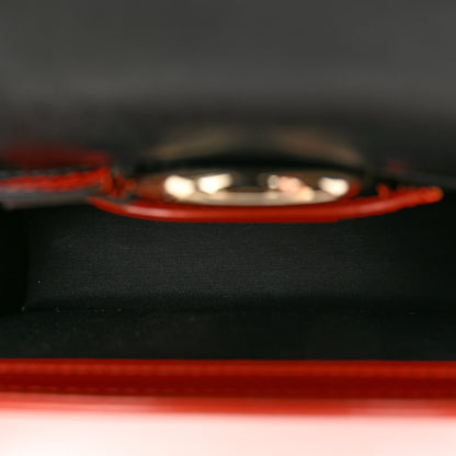 Bulgari Patent Serpenti Forever Small Shoulder Bag Orange 6 of 12