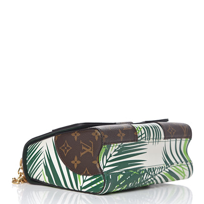 Louis Vuitton Monogram Palm Twist Shoulder Bag MM Vert White 4 of 10