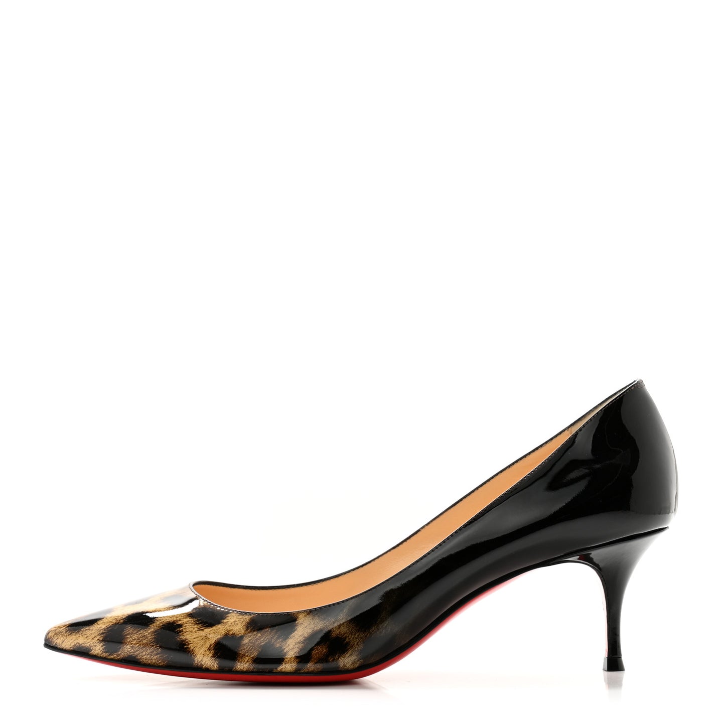 Patent Degrade Leopard Pigalle Follies 70 Pumps 40 Leopard Burgundy