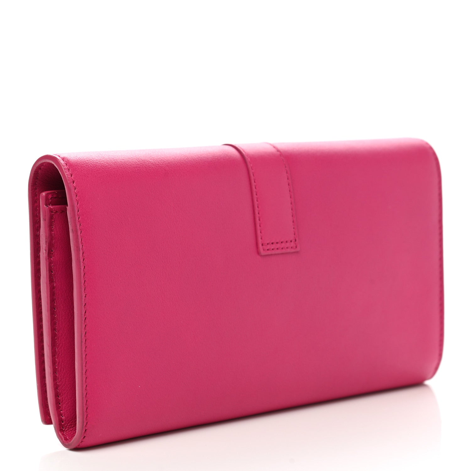 Saint Laurent Calfskin Classic Y Ligne Wallet Fuchsia 3 of 10