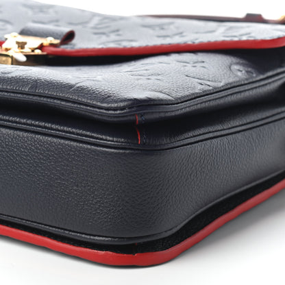 Louis Vuitton Empreinte Pochette Metis Marine Rouge 9 of 9
