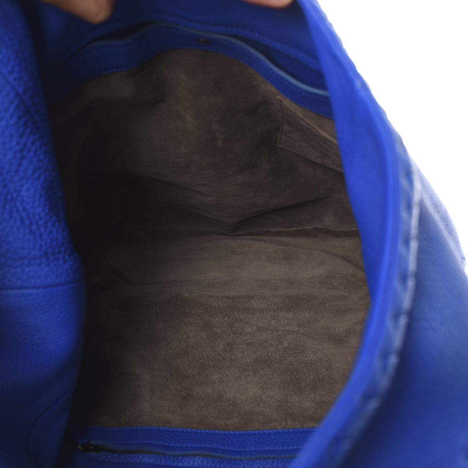 Bottega Veneta Cervo Deerskin Large Hobo Signal Blue 5 of 10
