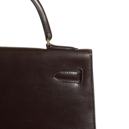 Hermes Box Kelly Sellier 32 Chocolate 16 of 22