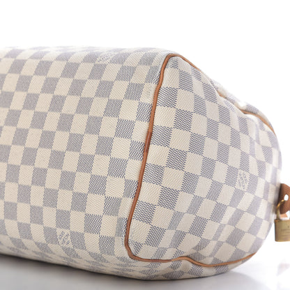 Louis Vuitton Damier Azur Speedy 30 7 of 10