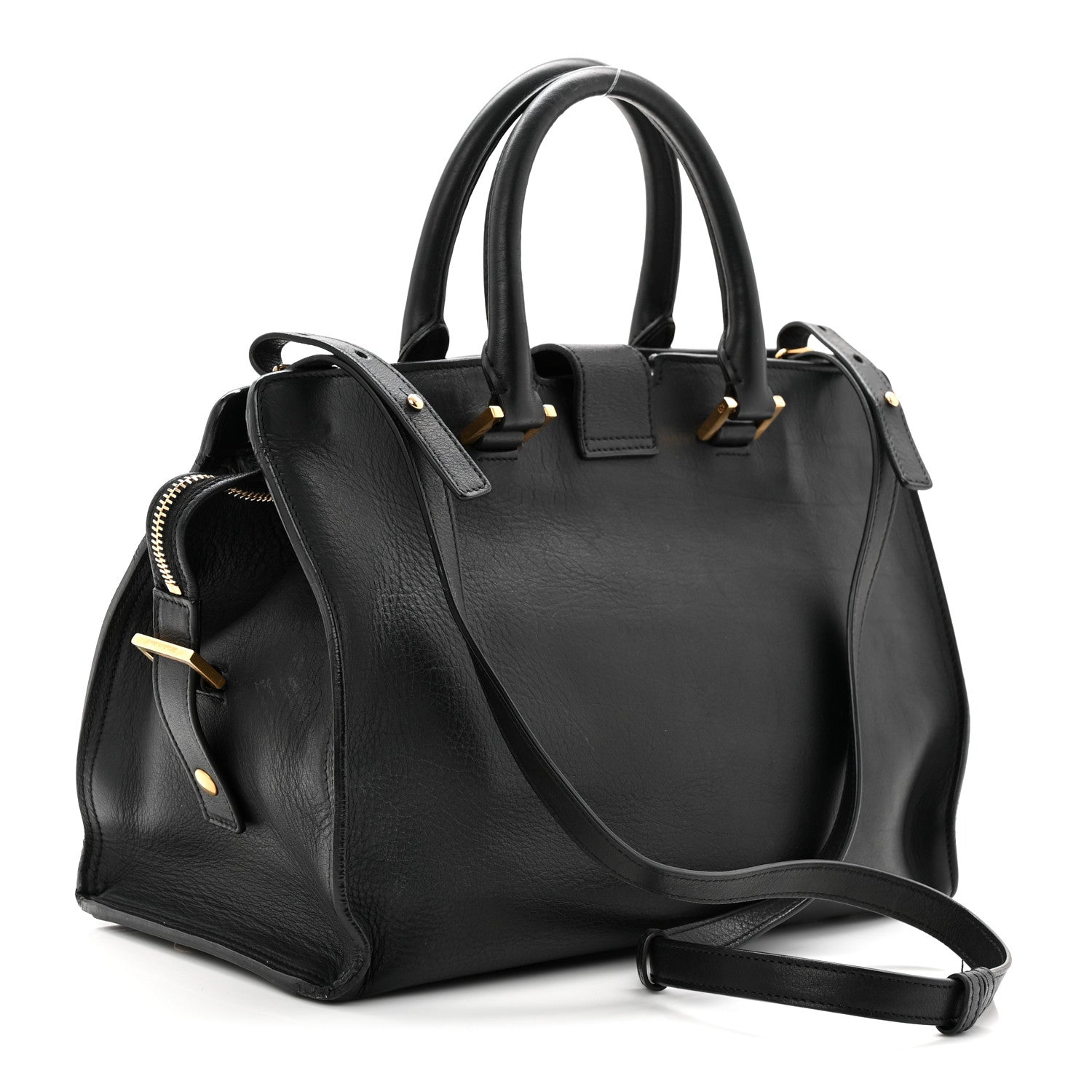 Saint Laurent Calfskin Small Classic Y Cabas Black 3 of 11