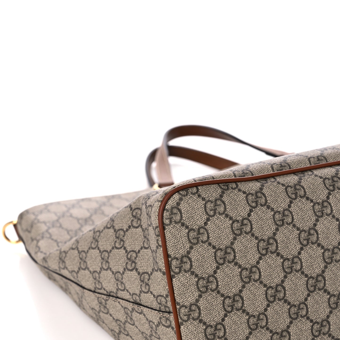 Soft GG Supreme Monogram Blind For Love Embroidered Medium Crossbody Tote Beige Tuscany Multicolor