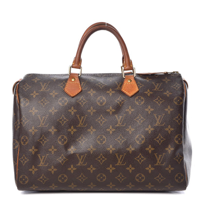 Louis Vuitton Monogram Speedy 35 1 of 21