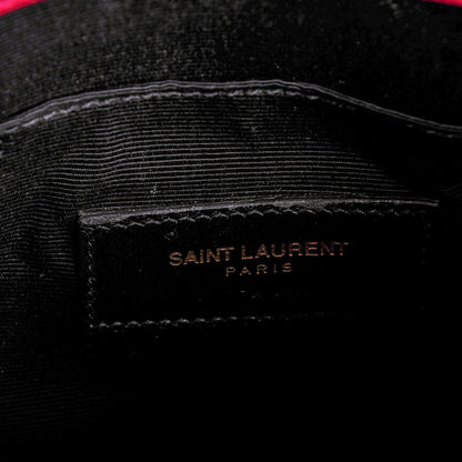 Saint Laurent Grained Calfskin Nano Sac De Jour Lipstick Fuchsia 7 of 7