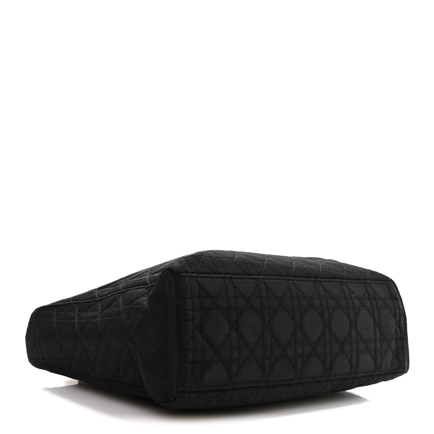 Nylon Cannage Large Lady Dior Black