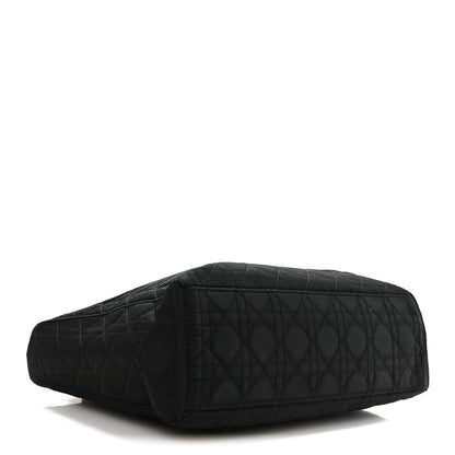 Christian Dior Nylon Cannage Large Lady Dior Black 4 of 11