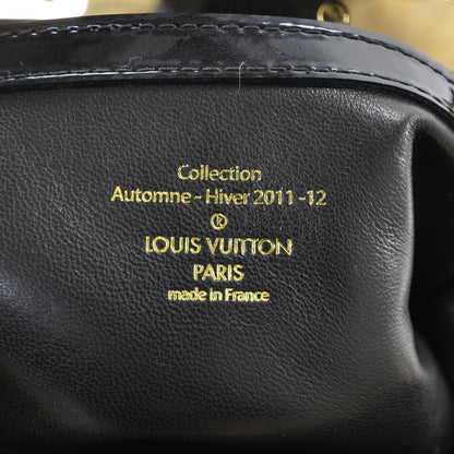 Louis Vuitton Patent Lambskin Fascination Lockit BB Black 7 of 8