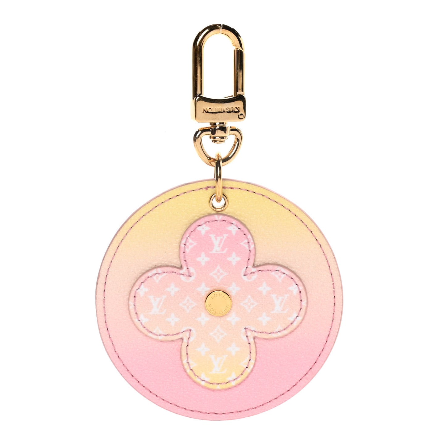 Monogram By The Pool Illustre Bag Charm Key Holder Light Pink
