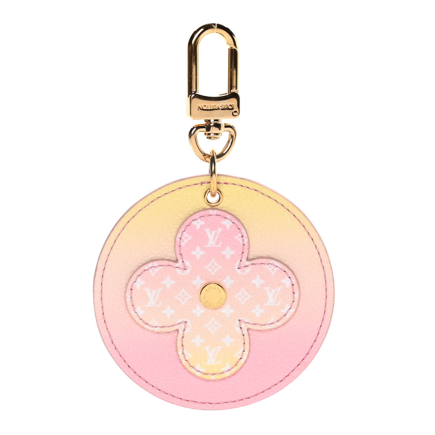 Louis Vuitton Monogram By The Pool Illustre Bag Charm Key Holder Light Pink 1 of 5