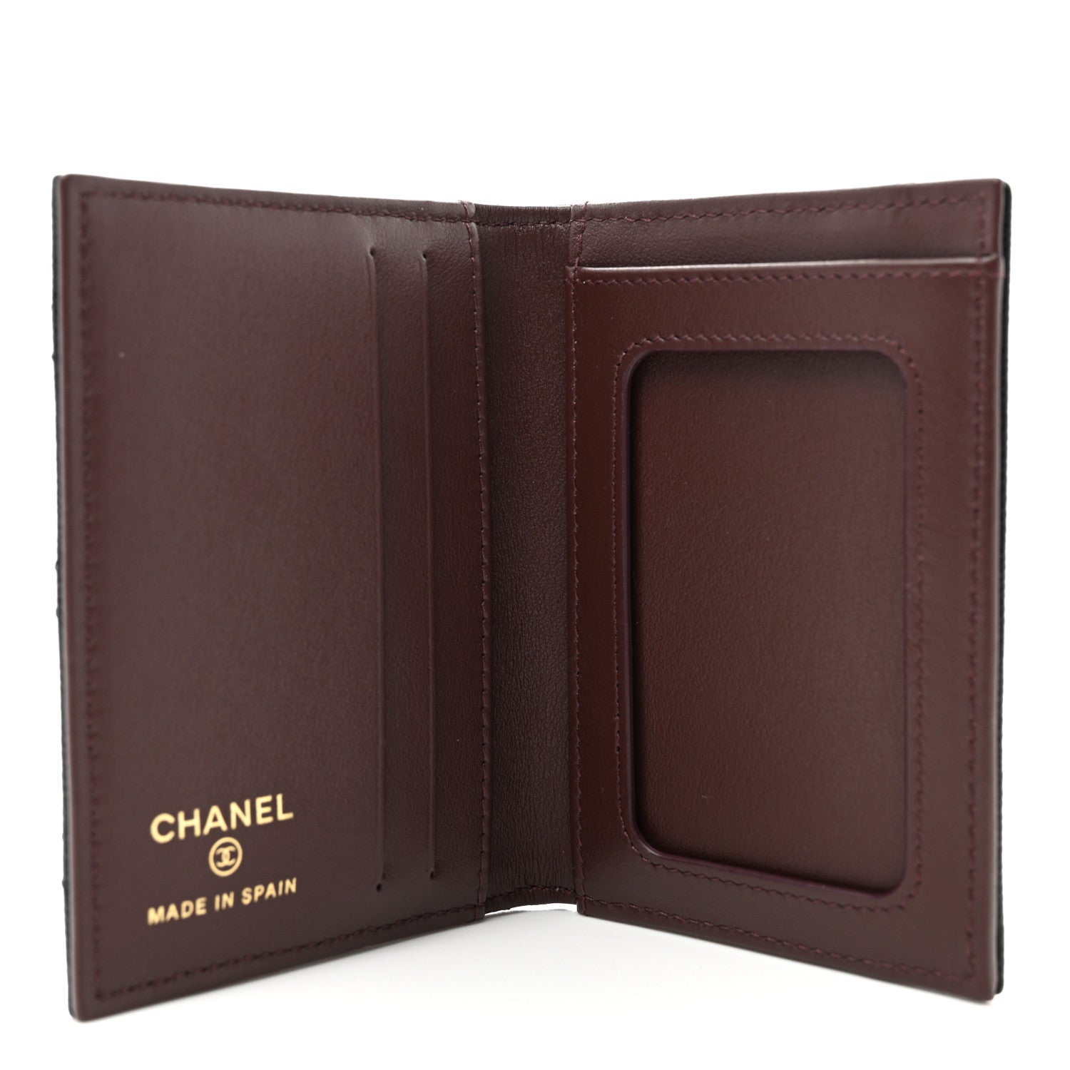 Chanel Caviar Quilted Card Holder Wallet Black 5 of 8