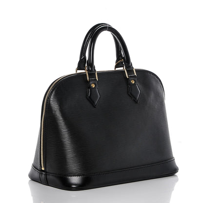 Louis Vuitton Epi Alma PM Black 3 of 12