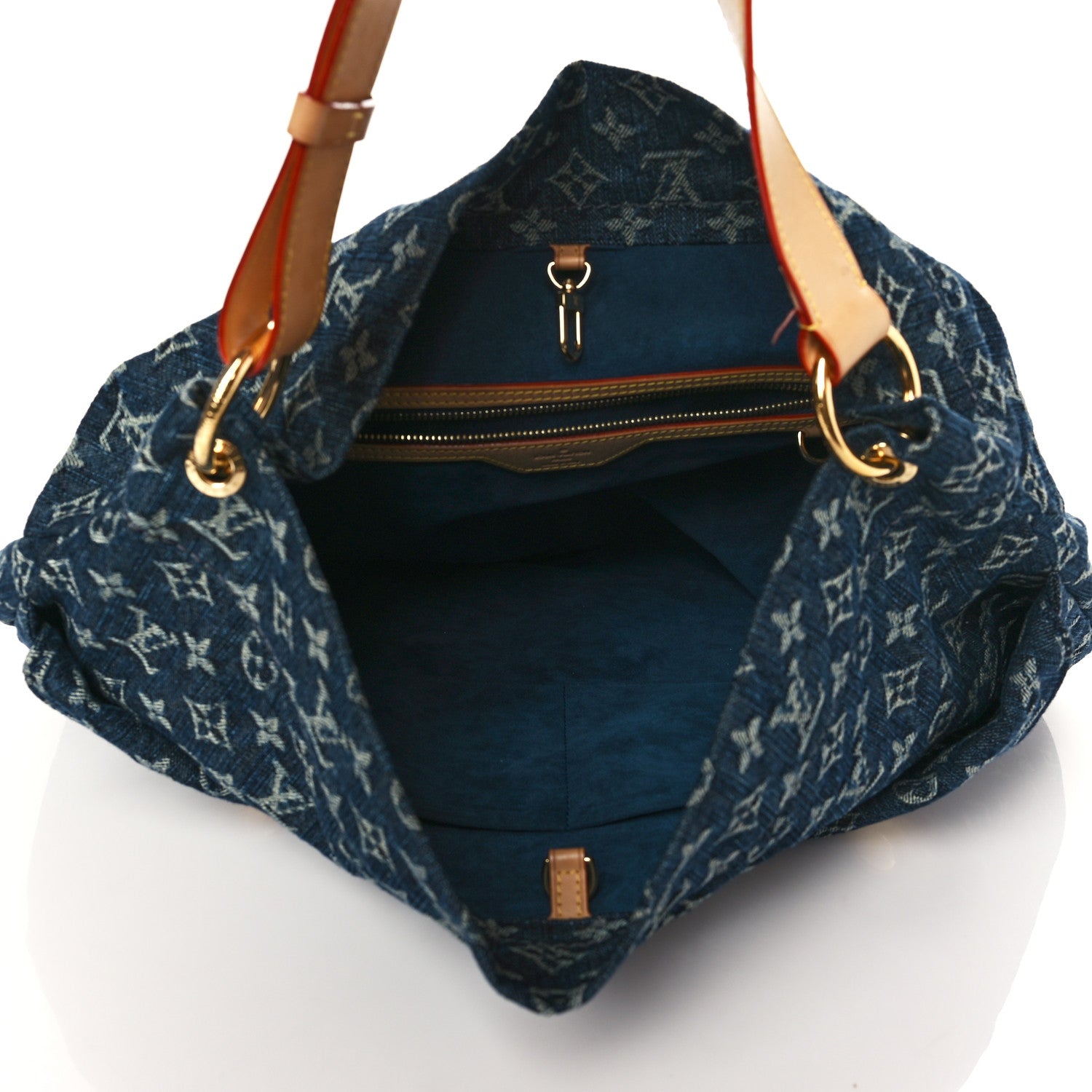 Louis Vuitton Denim Daily GM Gris Blue 5 of 9