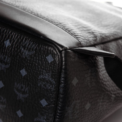 MCM Visetos Medium Stark Backpack Black 12 of 12