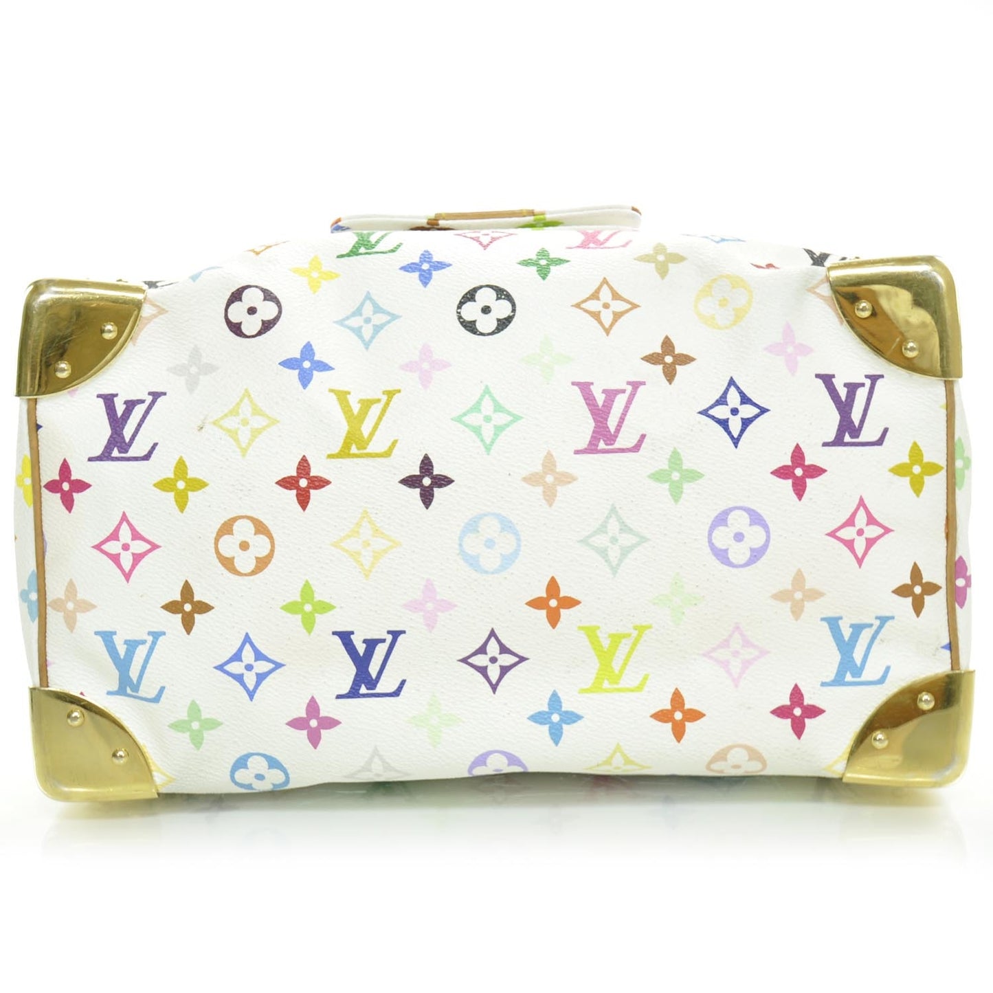 Monogram Multicolor Speedy 30 White