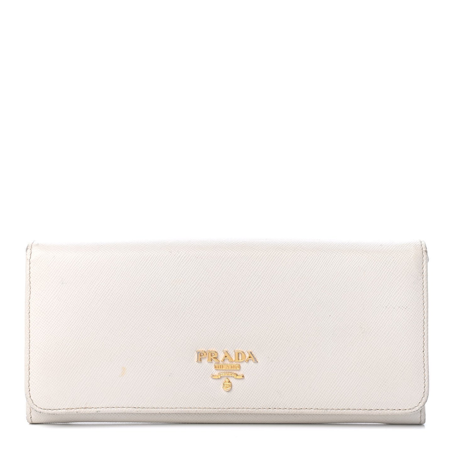 Saffiano Metal Continental Flap Wallet Talco