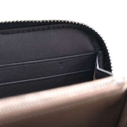 Bottega Veneta Nappa Intrecciato Ayers Zip Around Wallet Black Blue 8 of 11