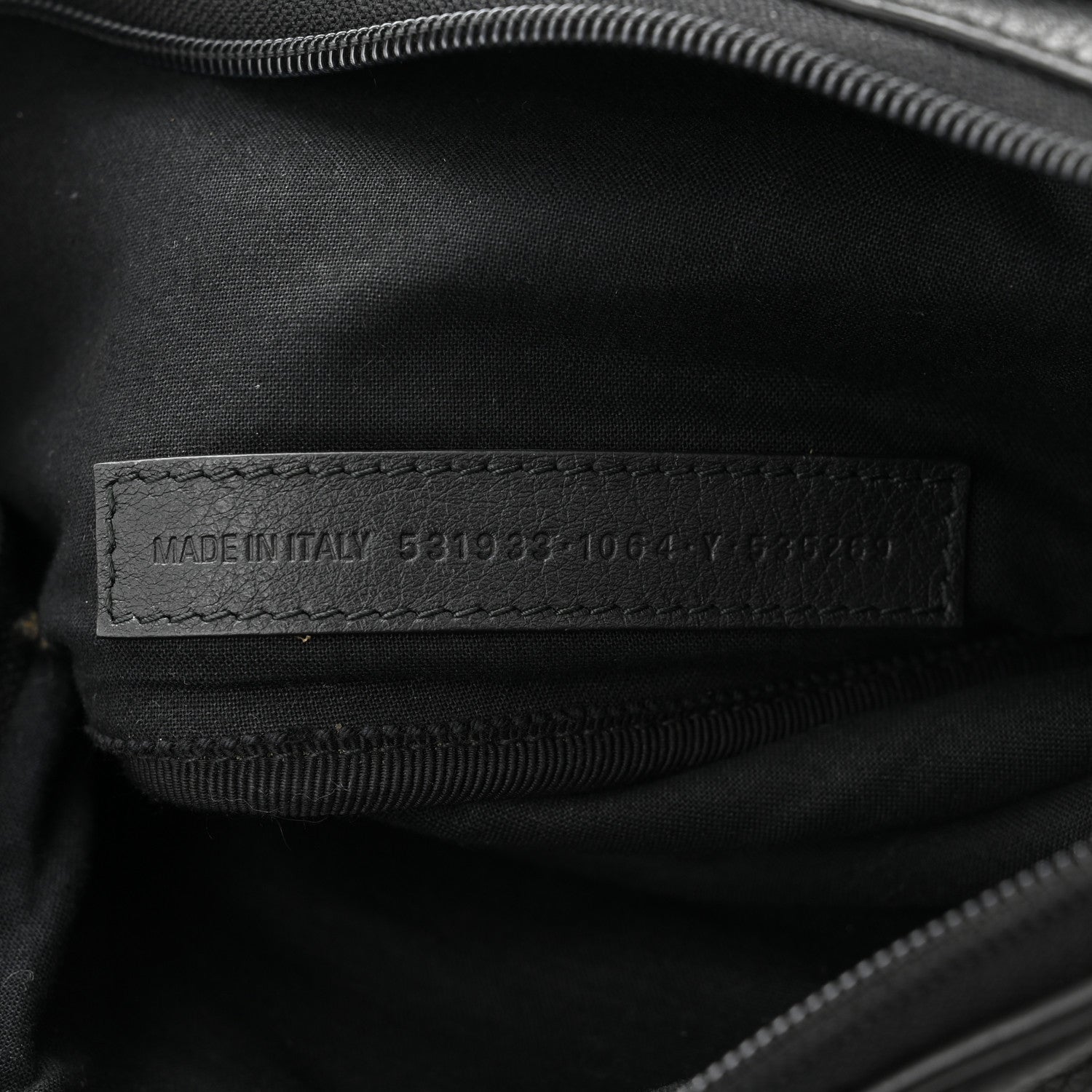 Balenciaga Calfskin Everyday Logo Belt Bag Black 7 of 10