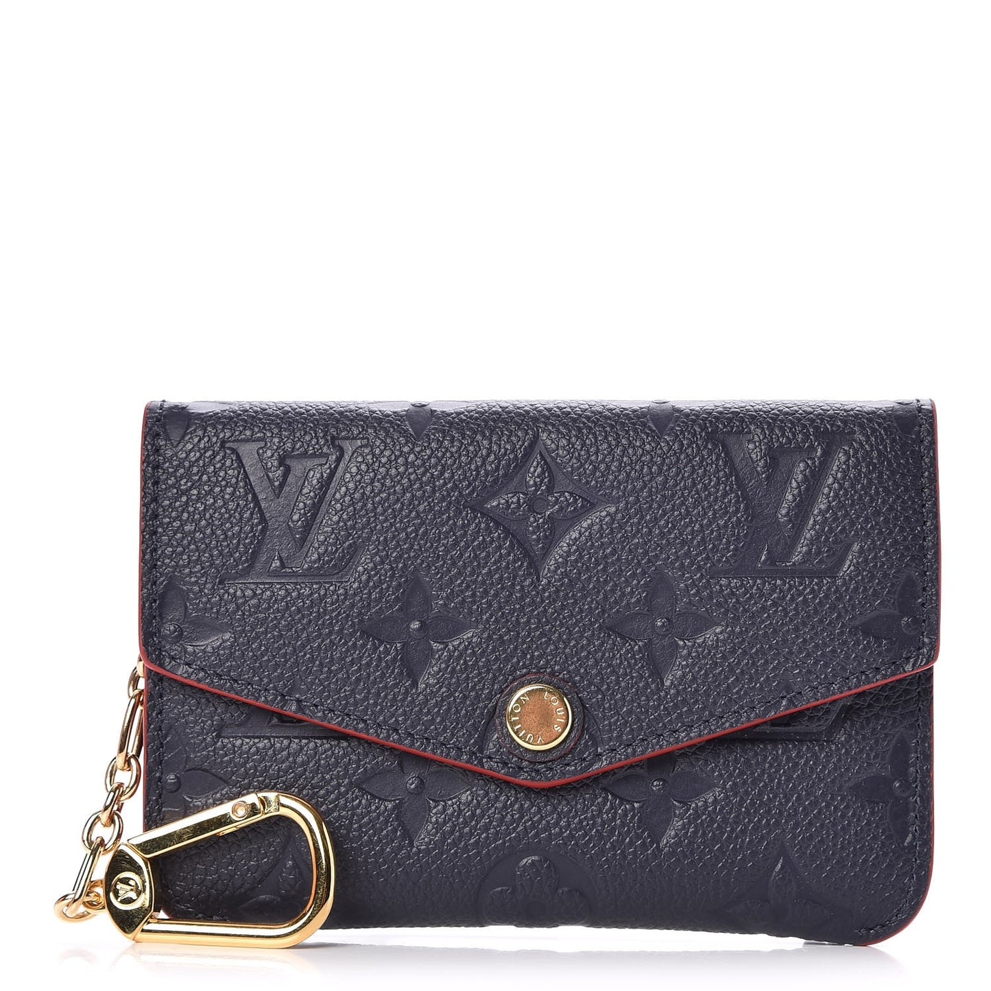 Empreinte Key Pouch Marine Rouge