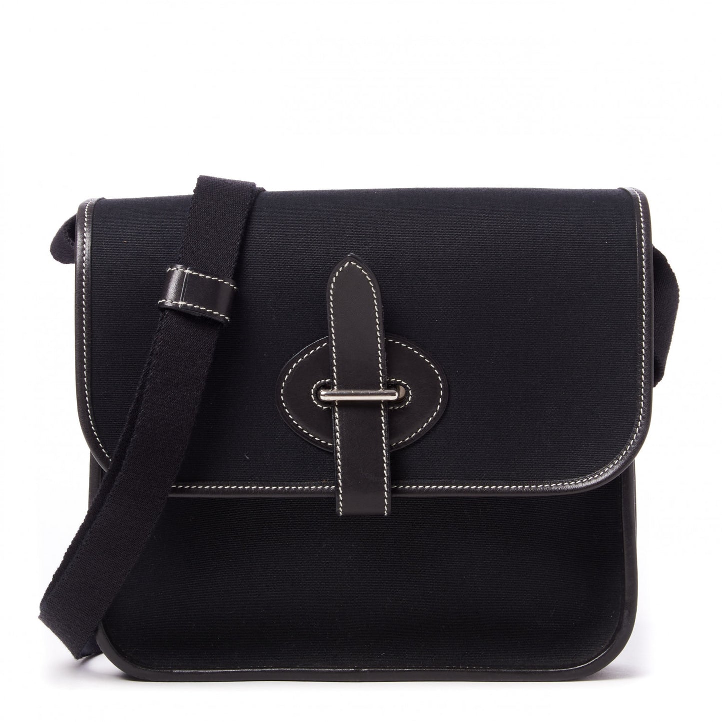 Toile Officier Mini Buenaventura Messenger Black