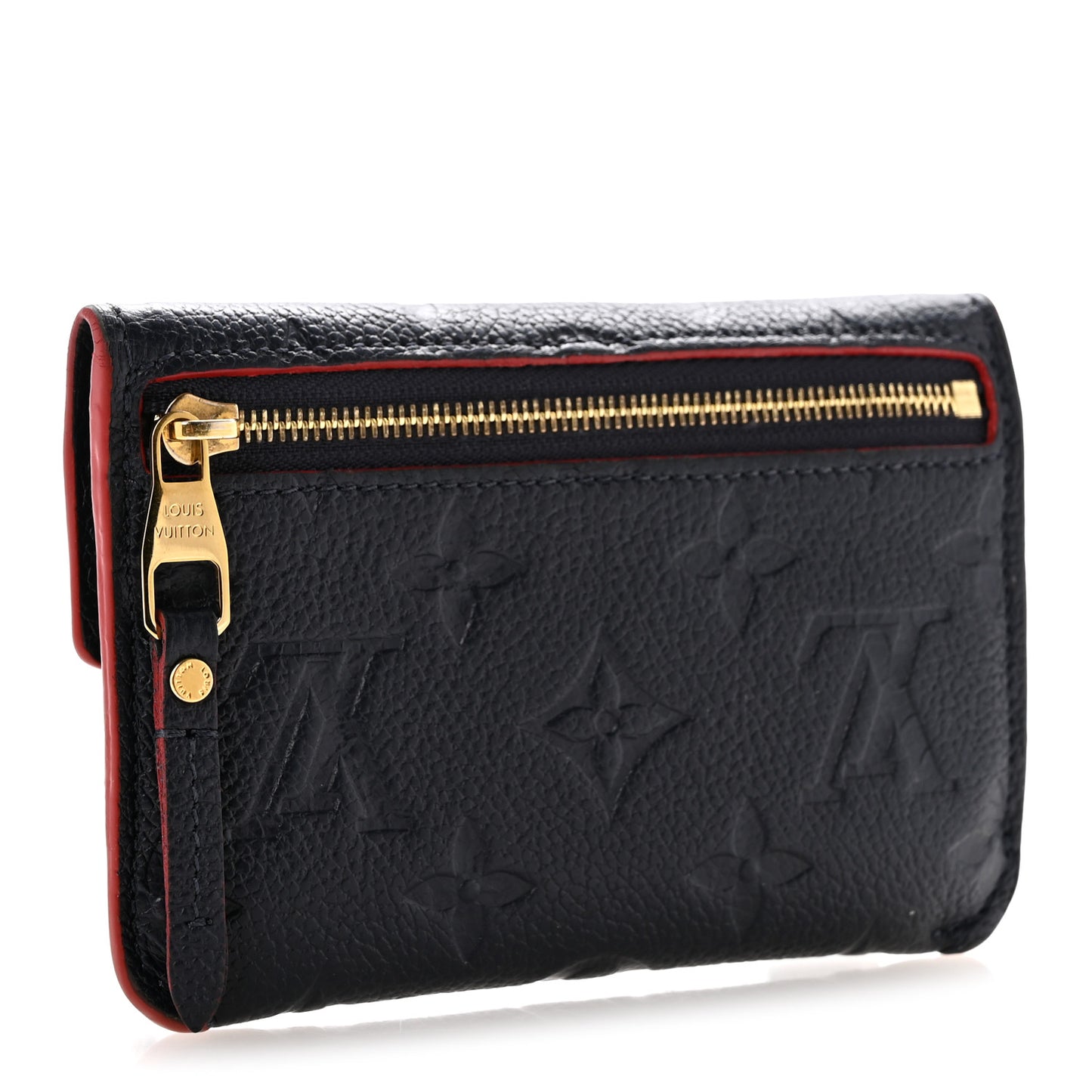 Empreinte Key Pouch Marine Rouge