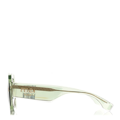 Fendi Acetate FF Sunglasses FF 0436/G/S Green 3 of 6