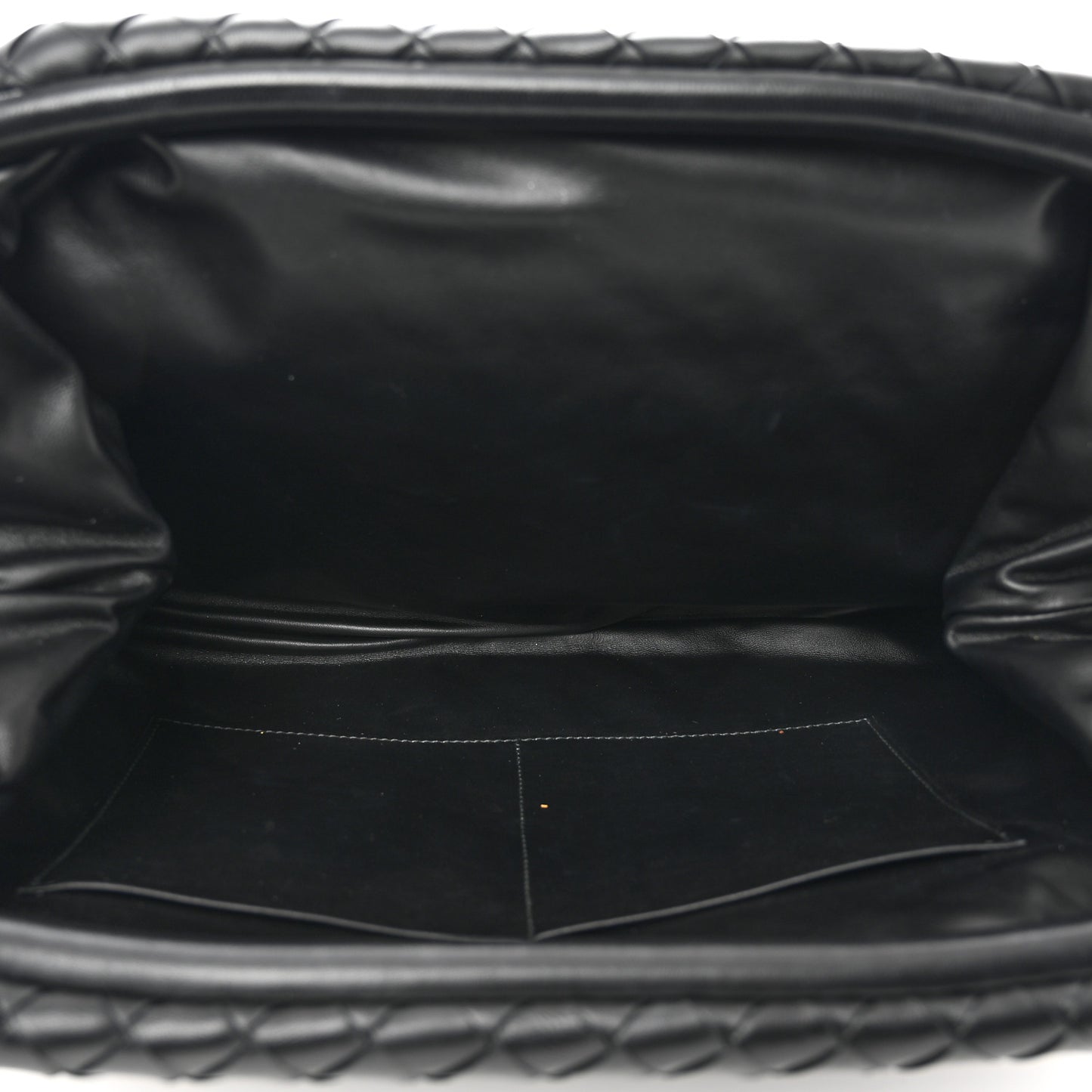 Nappa Intrecciato Clutch Black