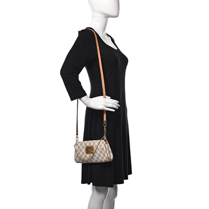 Louis Vuitton Damier Azur Eva Clutch 2 of 12