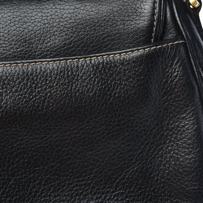 Christian Dior Calfskin Double Saddle Bag Black 10 of 14