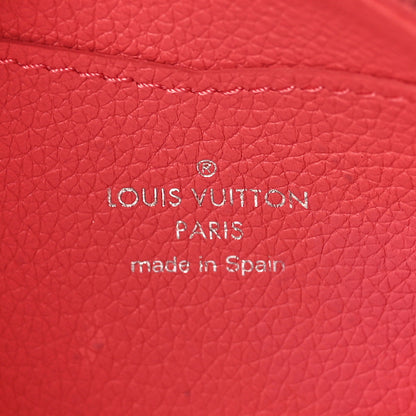 Louis Vuitton Calfskin Zippy Lockme Wallet Pink 6 of 8