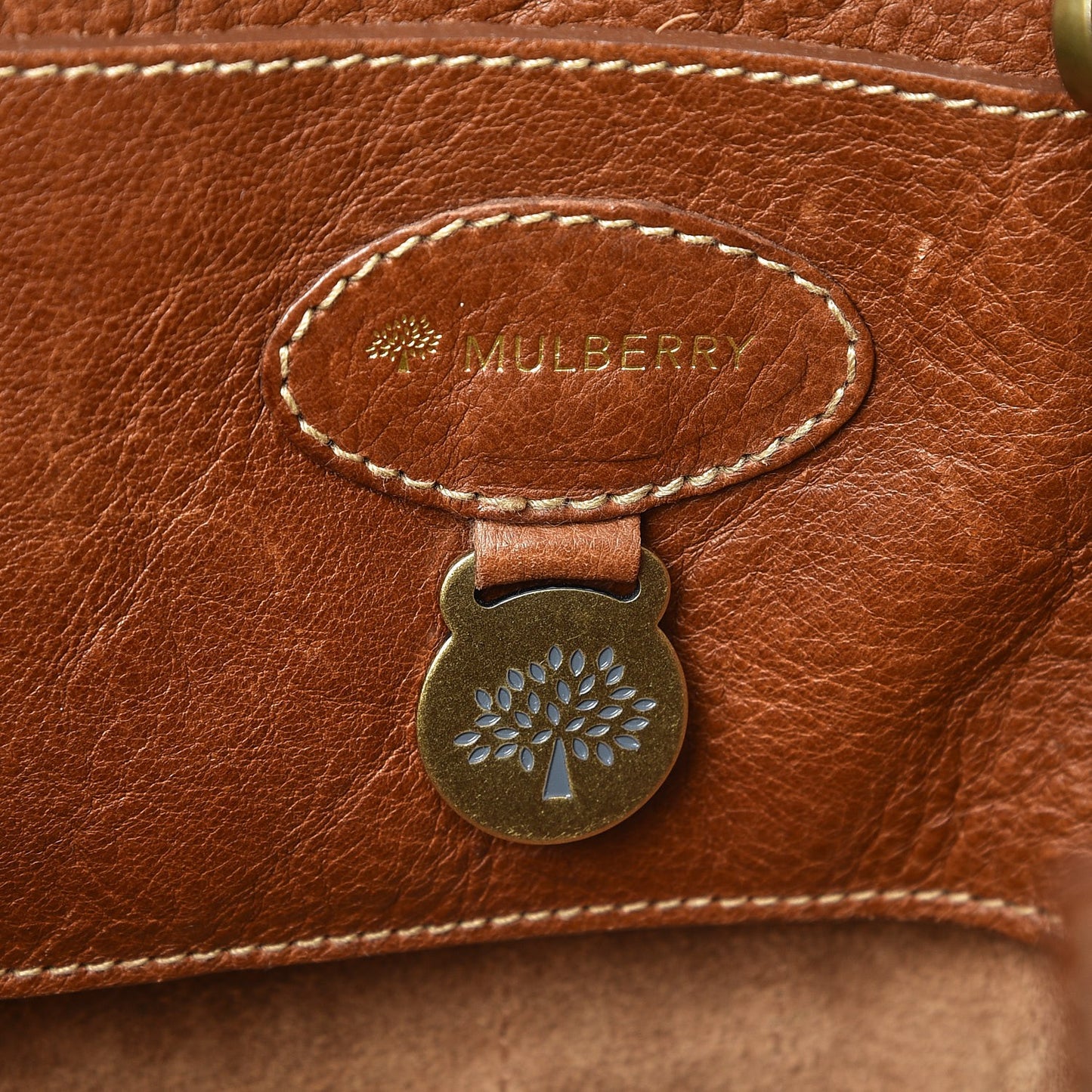Natural Leather Bayswater Oak