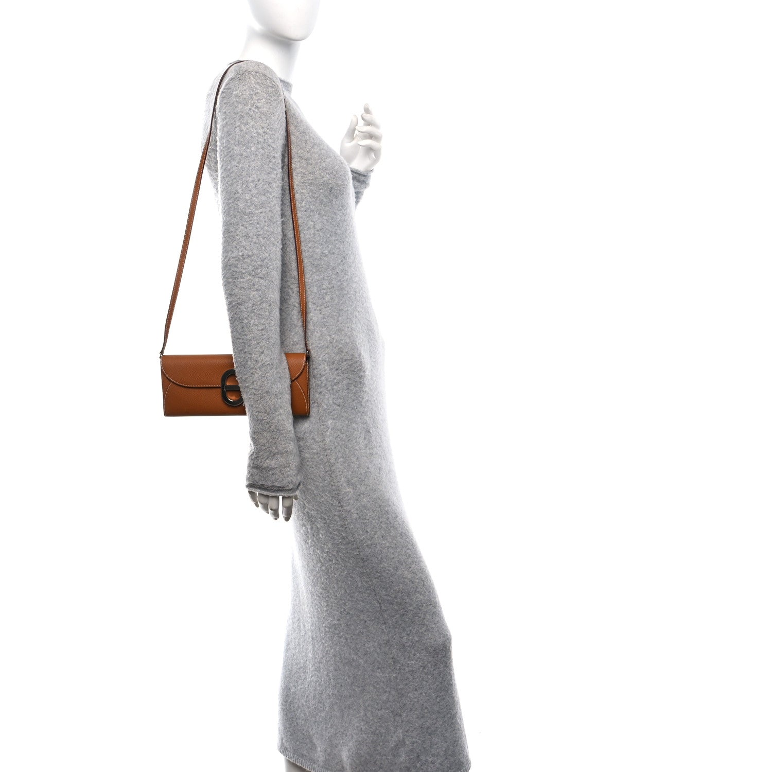 Hermes Epsom Maillon Wallet To Go Gold 2 of 11