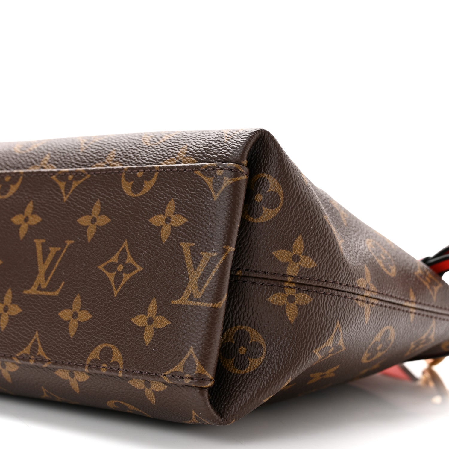 Louis Vuitton Monogram Tuileries Besace Caramel Rouge 8 of 8
