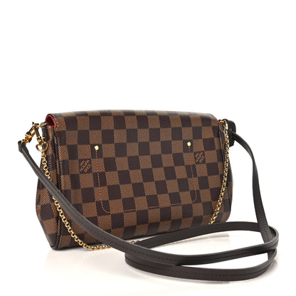 Louis Vuitton Damier Ebene Favorite MM 3 of 11