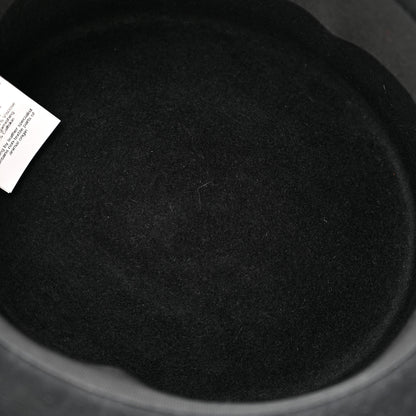 Hermes Rabbit Felt Hampton Hat 57 Black 7 of 10