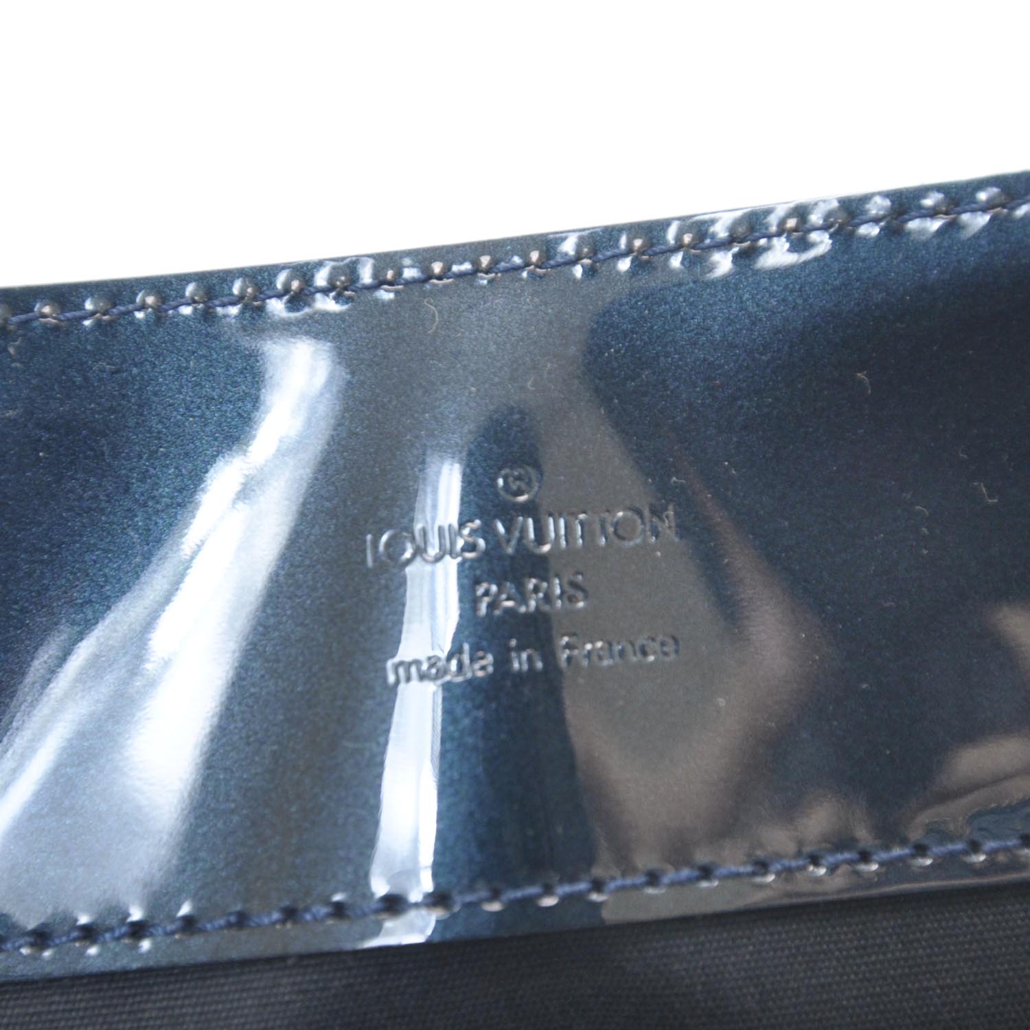 Louis Vuitton Vernis Melrose Avenue Blue Nuit 10 of 10