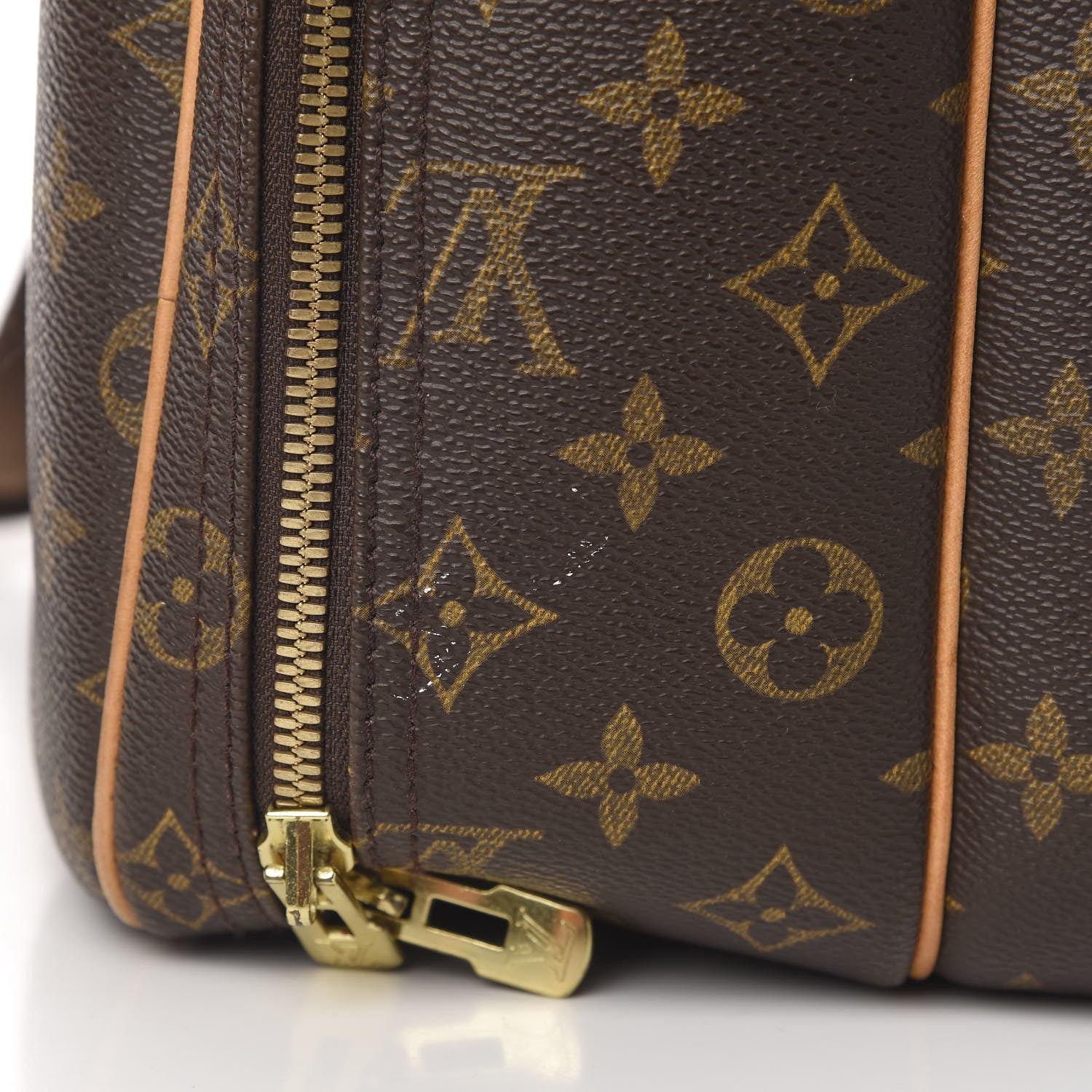 Louis Vuitton Monogram Alize 2 Compartment Luggage Travel Bag 18 of 19