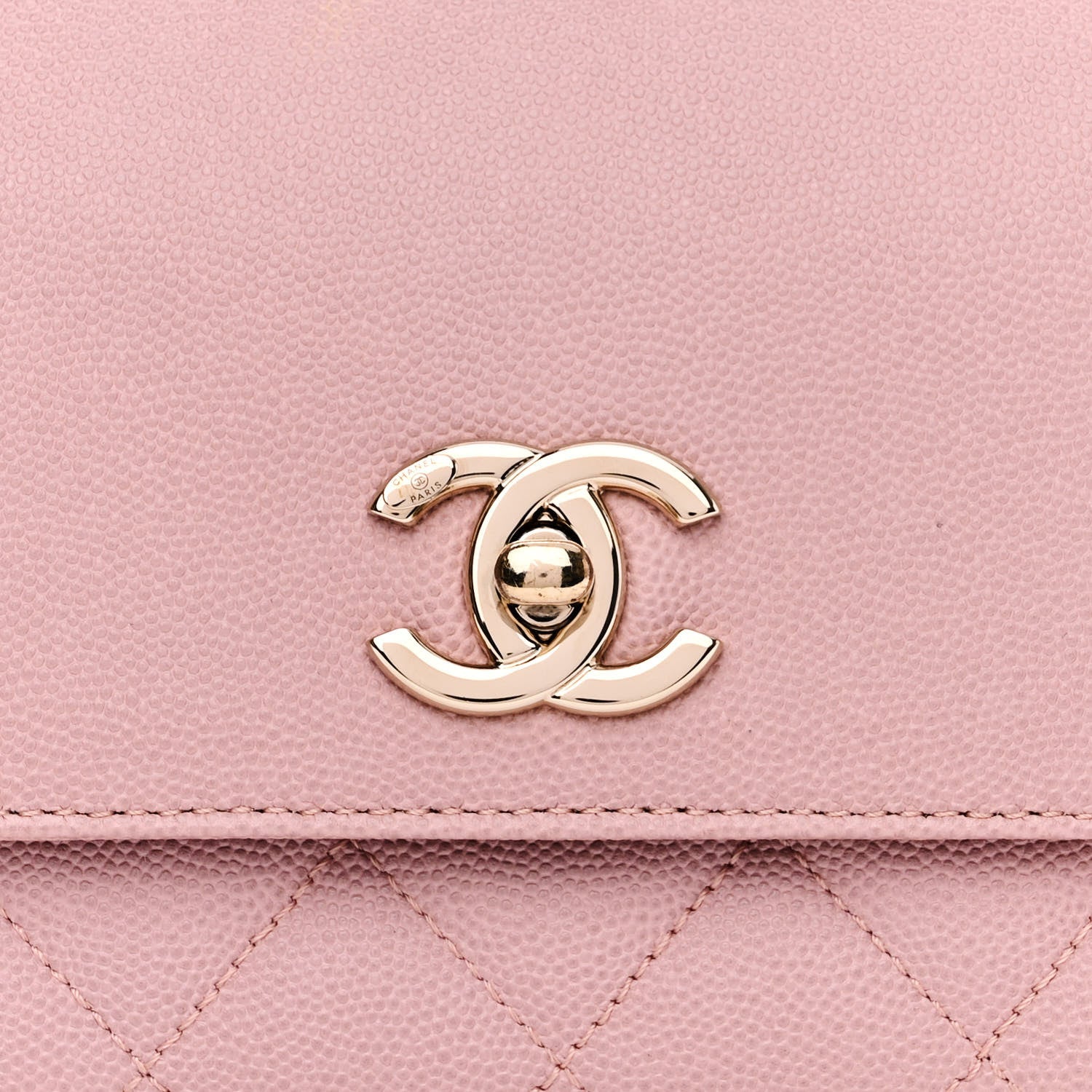Chanel Caviar Quilted Small Business Affinity Flap Light Pink 9 of 11