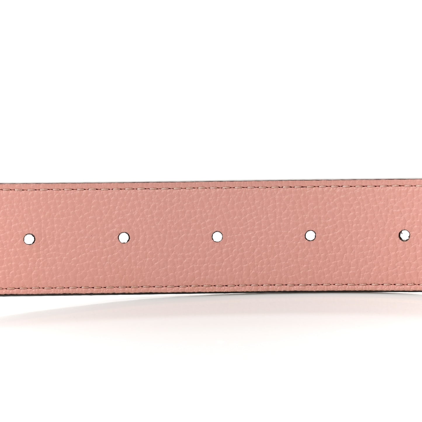 Calfskin Monogram 30mm LV Initiales Reversible Belt 85 34 Rose Ballerine
